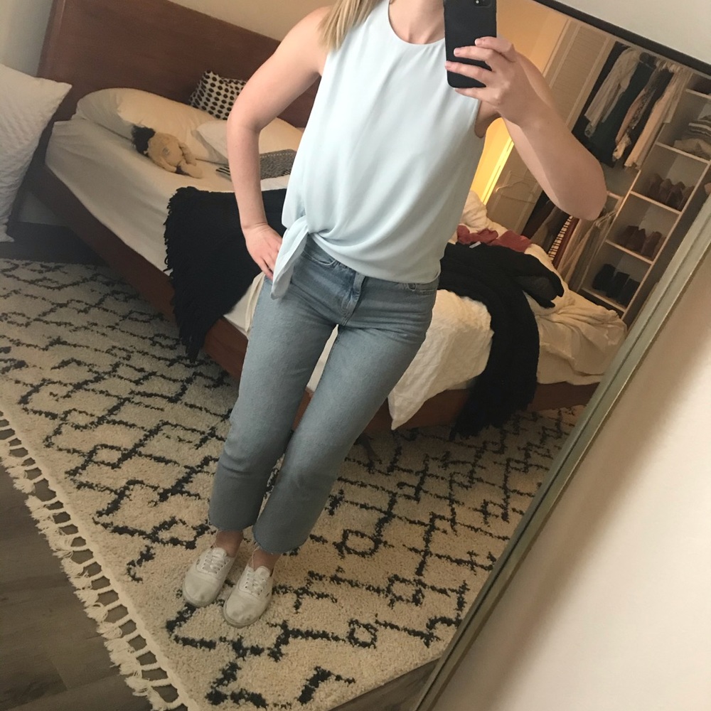 Babaton sheer tank top